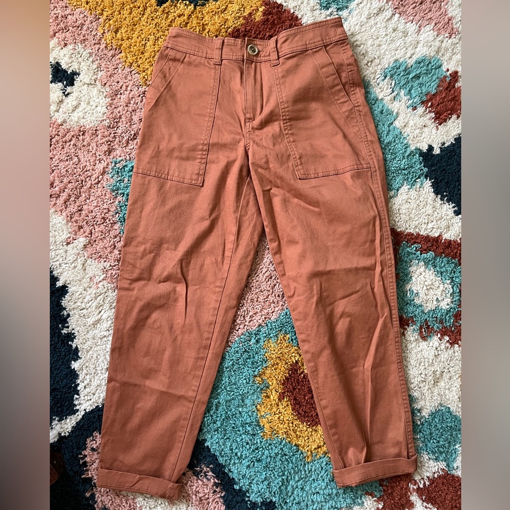 A New Day - High Rise Utility Pant - Dusty Rose - 26 Waist